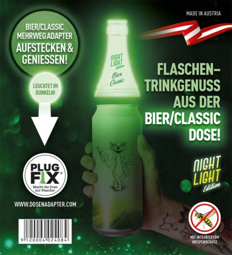 Plug Fix Dosenadapter Nightlight Bierdose