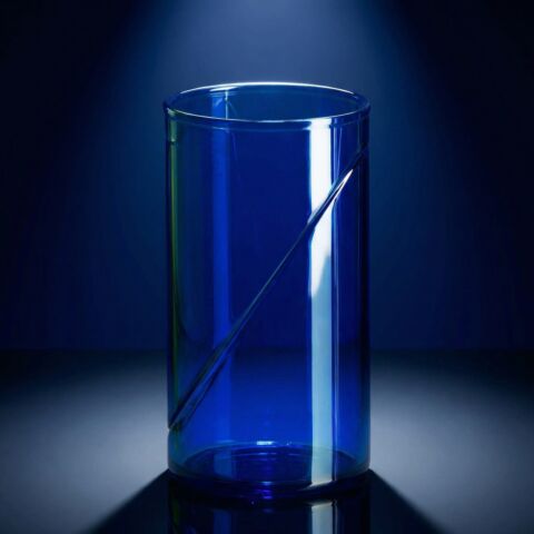Wasserglas 0,25l SAN blau