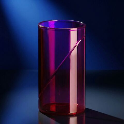 Wasserglas 0,25l SAN rot