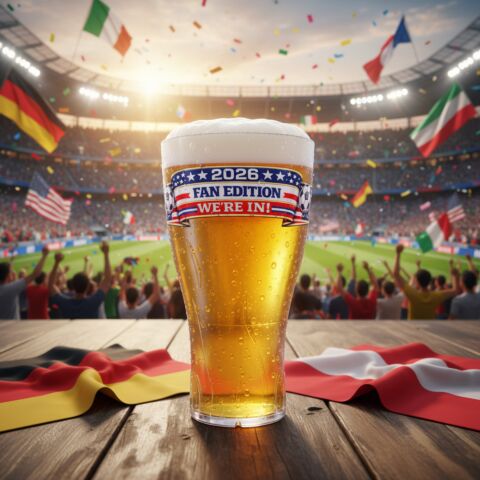 EURO-Cup 0,5l USA Fan-Edition