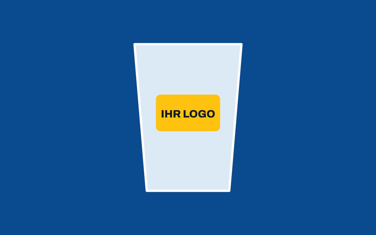Mehrwegbecher mit Ihrem Logo bedruckt